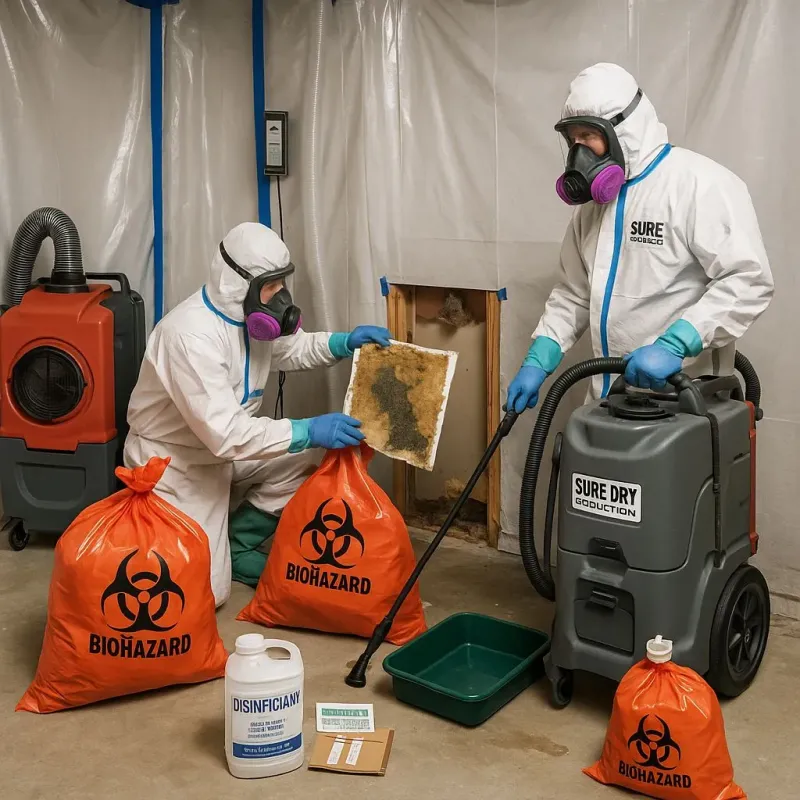 Contaminated Water Handling Protocols process in San Augustine County, TX